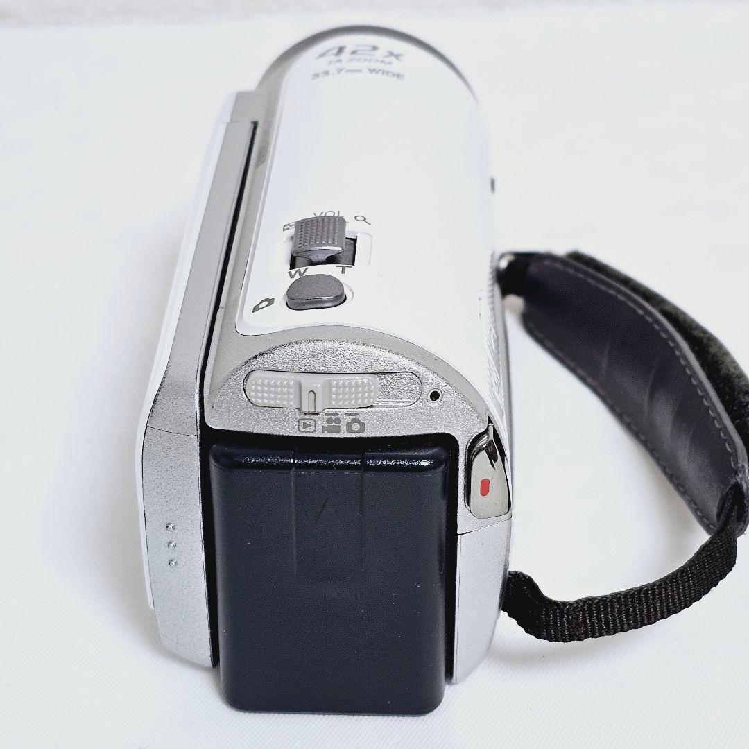 【美品】Panasonic ビデオカメラ　HDC-TM45 ホワイト　動作確認済