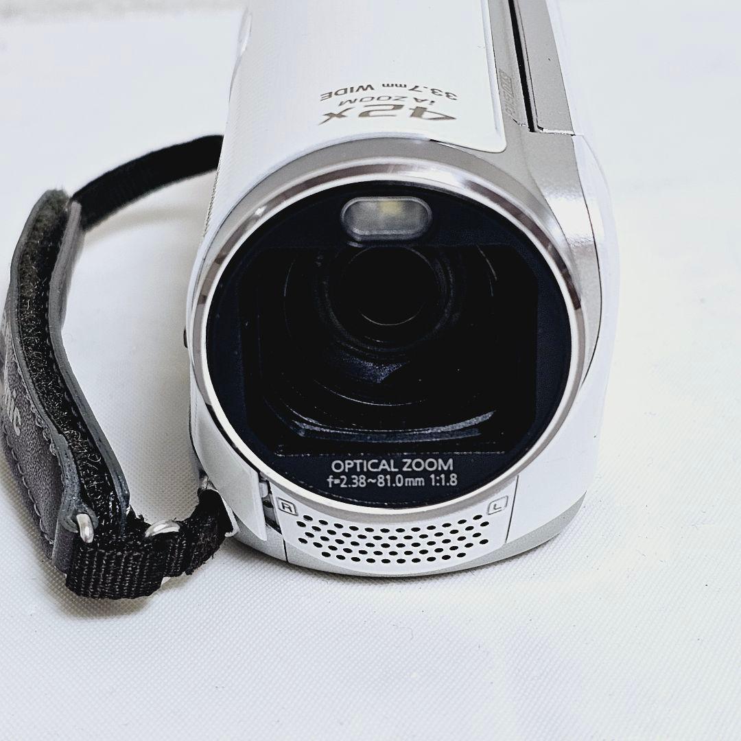 【美品】Panasonic ビデオカメラ　HDC-TM45 ホワイト　動作確認済