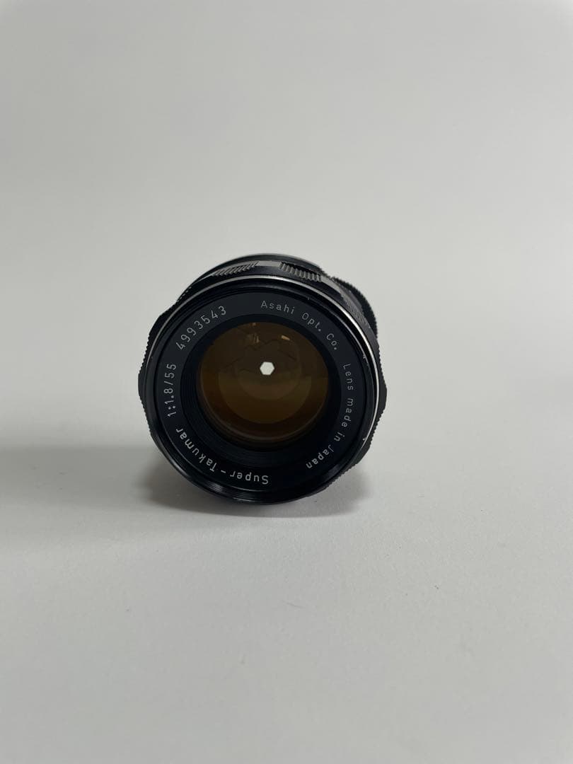 ASAHIPENTAXSPシルバー Super-TAKUMA55mm F1.8