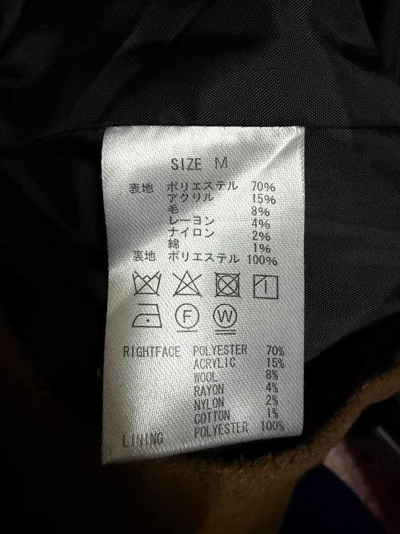 【archive】90 Sullen Brown fullzip blouson