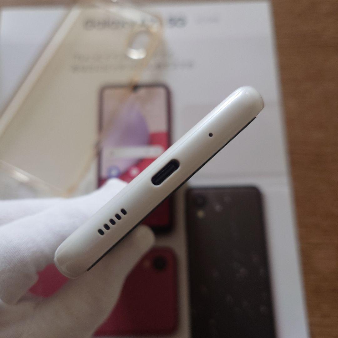 【良品】Galaxy A23 ホワイト SIMフリー au SCG18 おまけ付