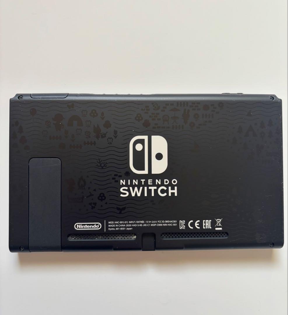 どうぶつの森 Nintendo Switch 本体　箱無Joy-Conジャンク品