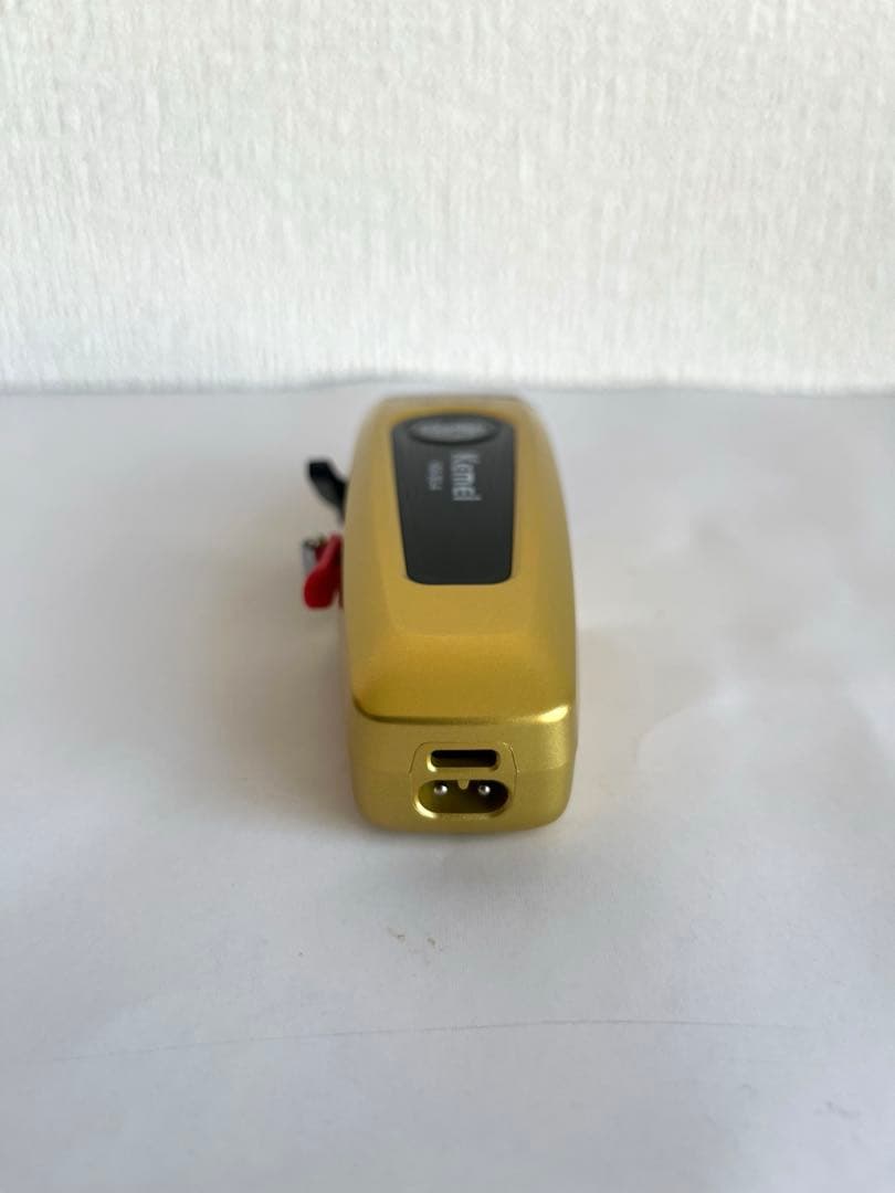 Kemei 電動バリカン KM-90-4 ゴールド 充電式 DLC刃 プロ仕様