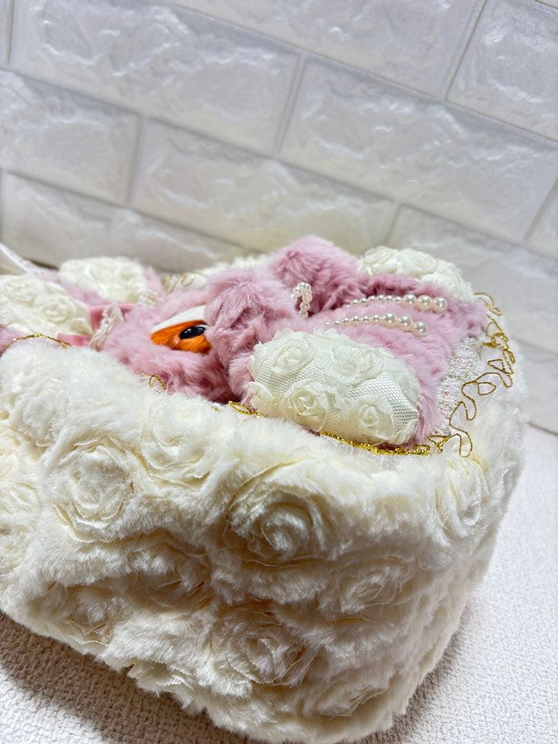 牡*❁様 コヤンイサムチョン　ハンドメイド　ファーバッグ　アンコちゃん　ツイード