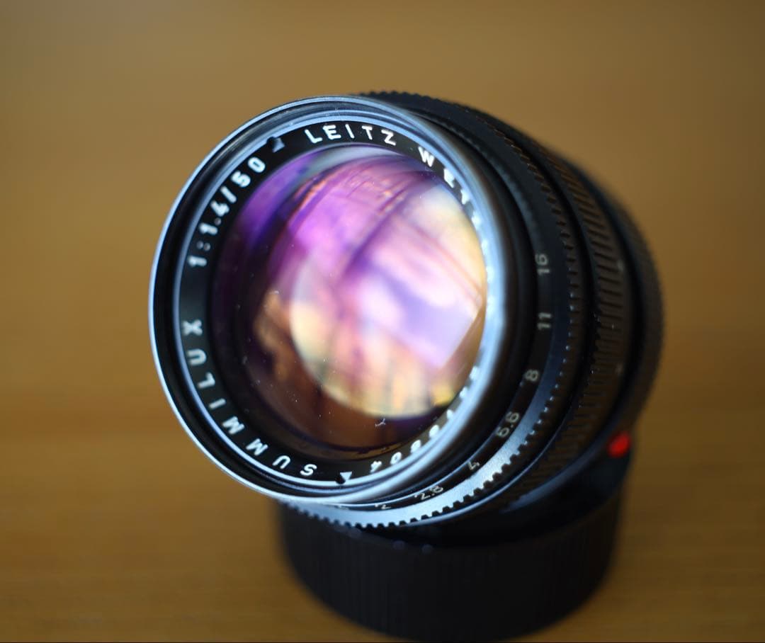 【美品】Leica summilux 50mm f1.4 2nd ズミルックス
