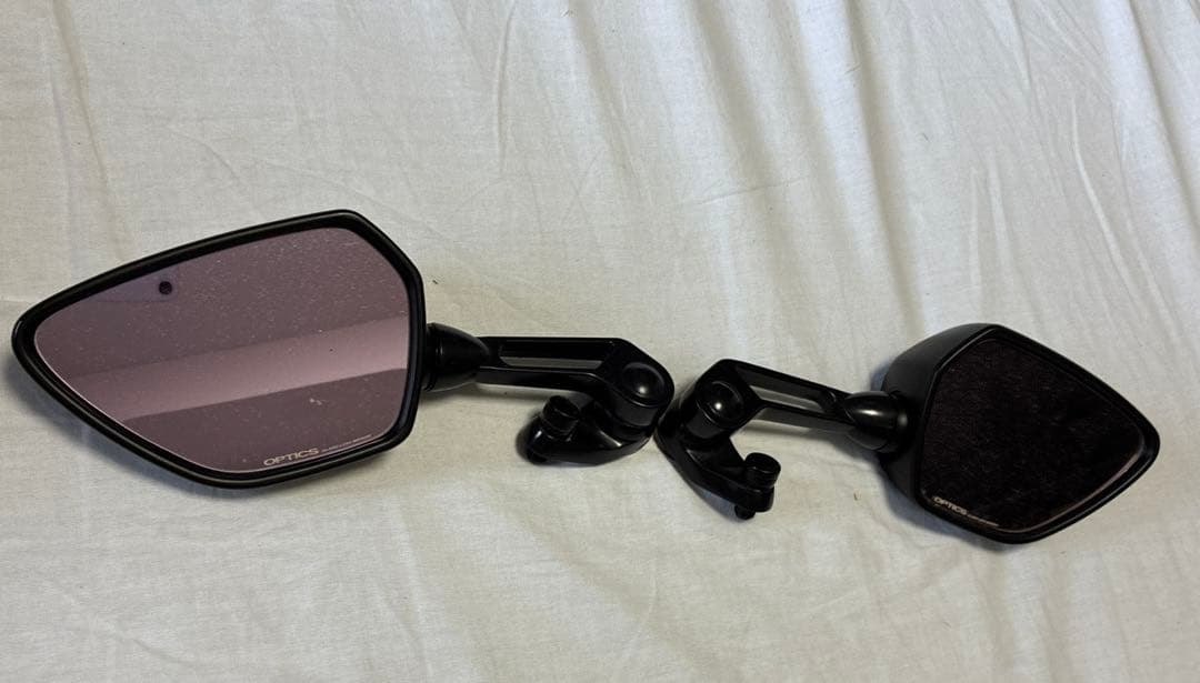 ナポレオン シャークミラー 2本セット 美品　 OPTICS オプティクス鏡