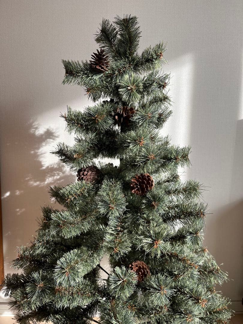 ニコアンド 松ぼっくり付きクリスマスツリー　120㎝
