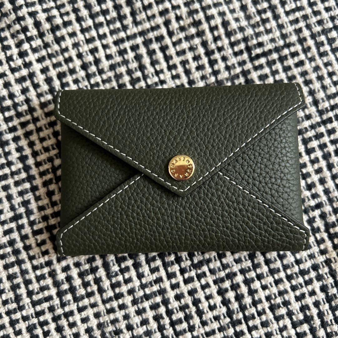 ボナペンチュラBonaventura グリーンレザーケース 限定品