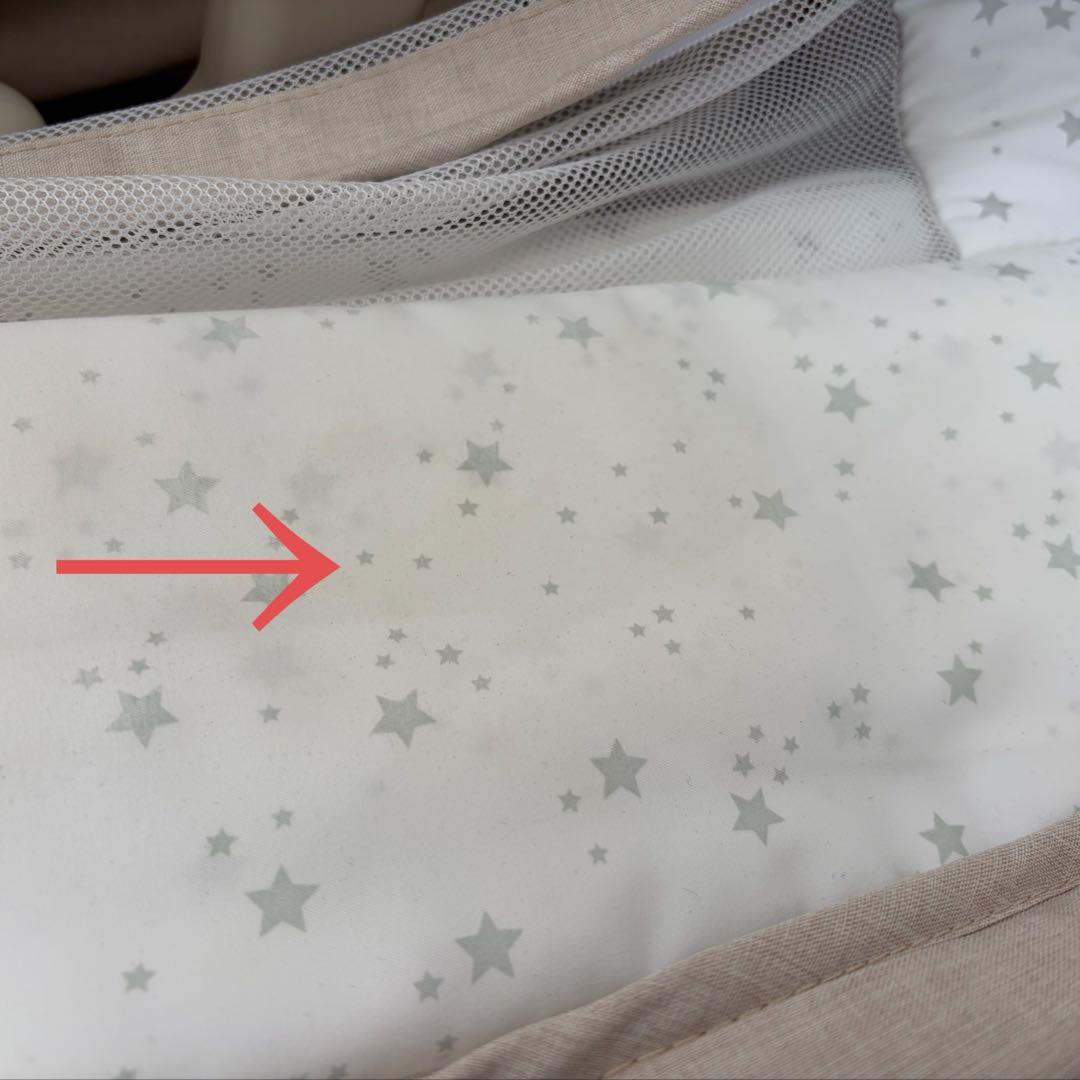 【美品】HZDMJ 折りたたみベビーベッド