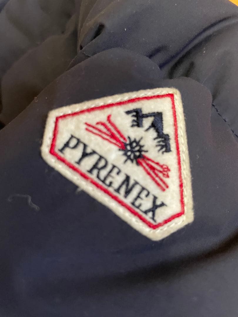 【クリーニング済】PYRENEX SPOUTNIC MATネイビー　メンズS