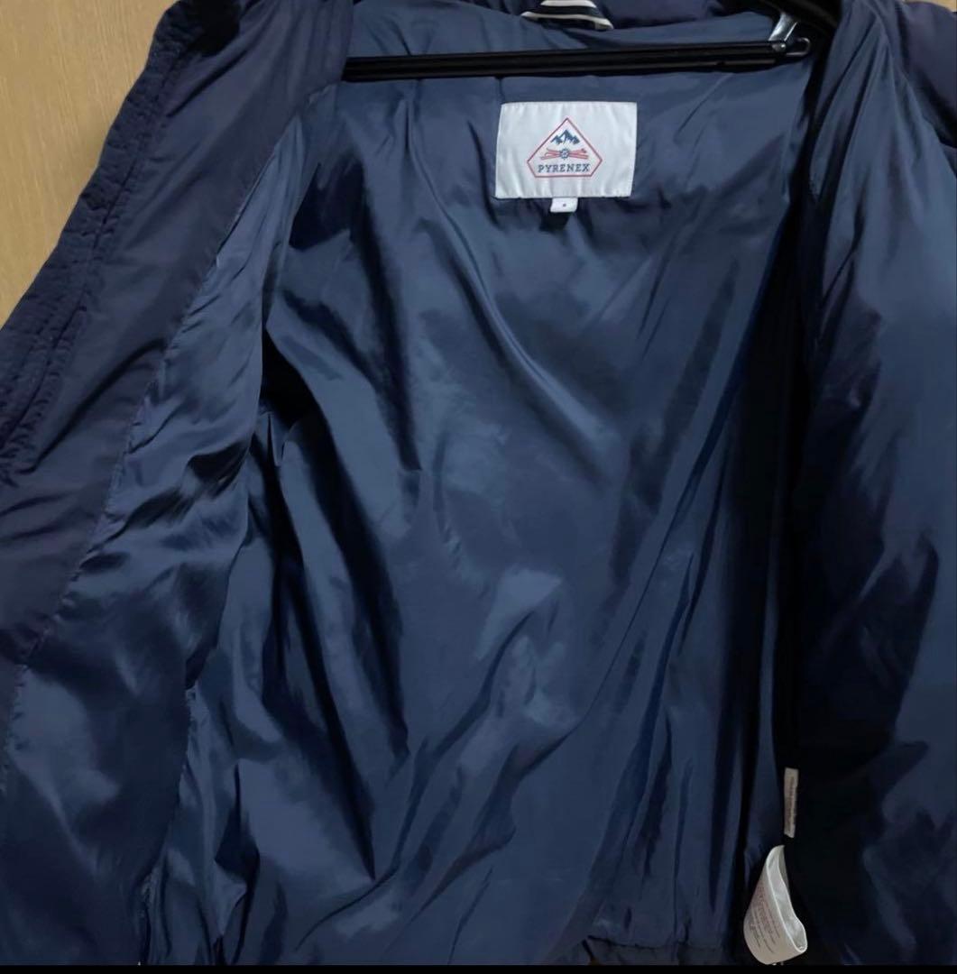 【クリーニング済】PYRENEX SPOUTNIC MATネイビー　メンズS