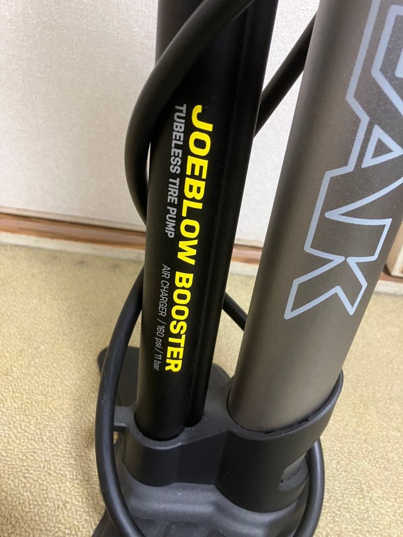 TOPEAK フロアポンプ（チュウブレスタイヤ対応）