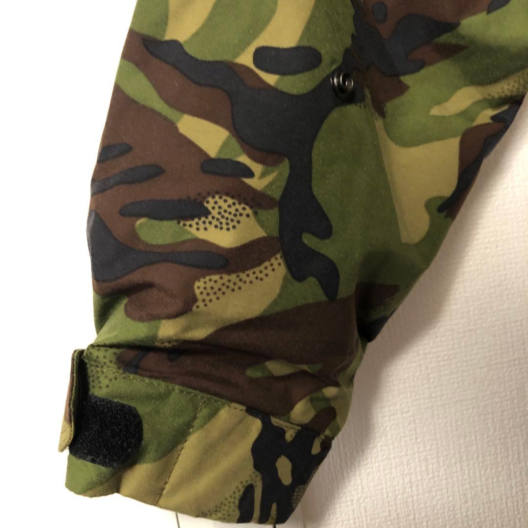 ノースフェイス迷彩カモ柄 L中綿スノーボードウェアマウンテンジャケットダウン