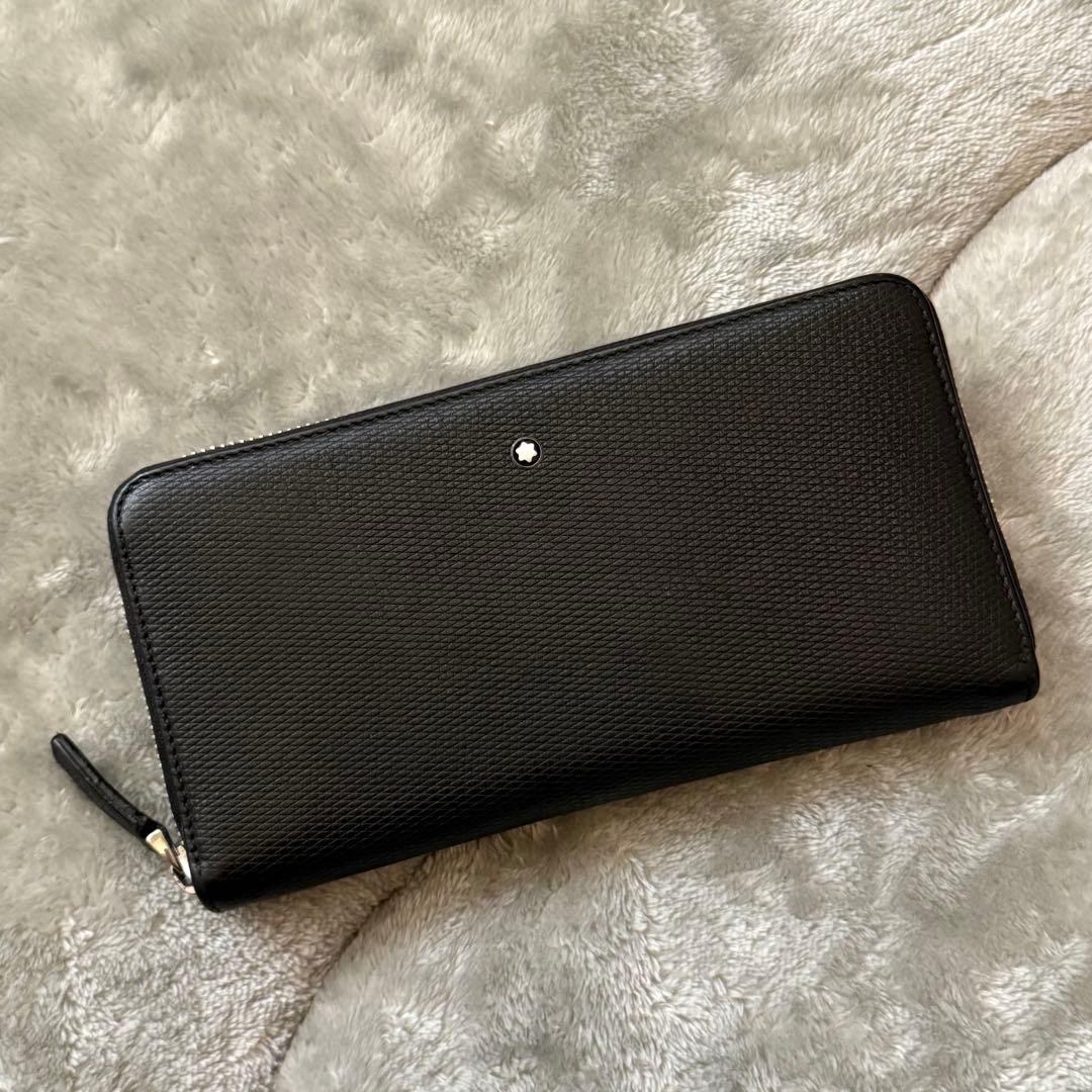 ⭐️未使用級⭐️　MONTBLANC　長財布　ラウンドジップ　スターウォーカー　黒