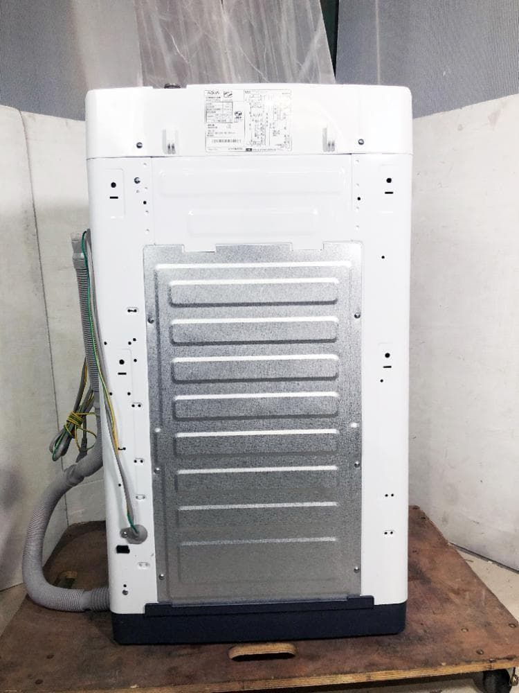 30日迄！2022年★美品★AQUA 7㎏ 洗濯機【AQW-S7MBK】