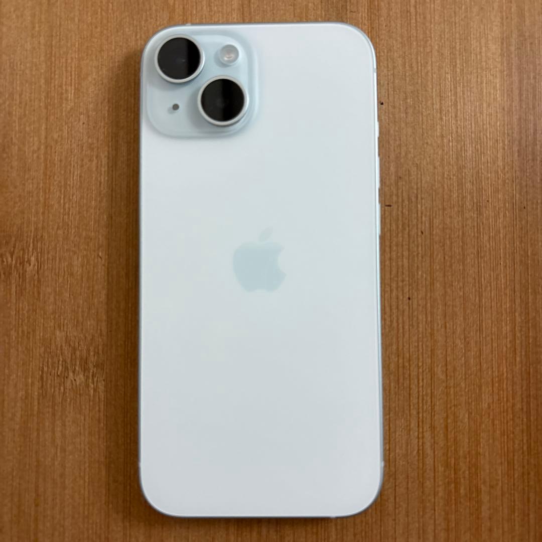 iPhone 15 ブルー 128GB 箱付き美品