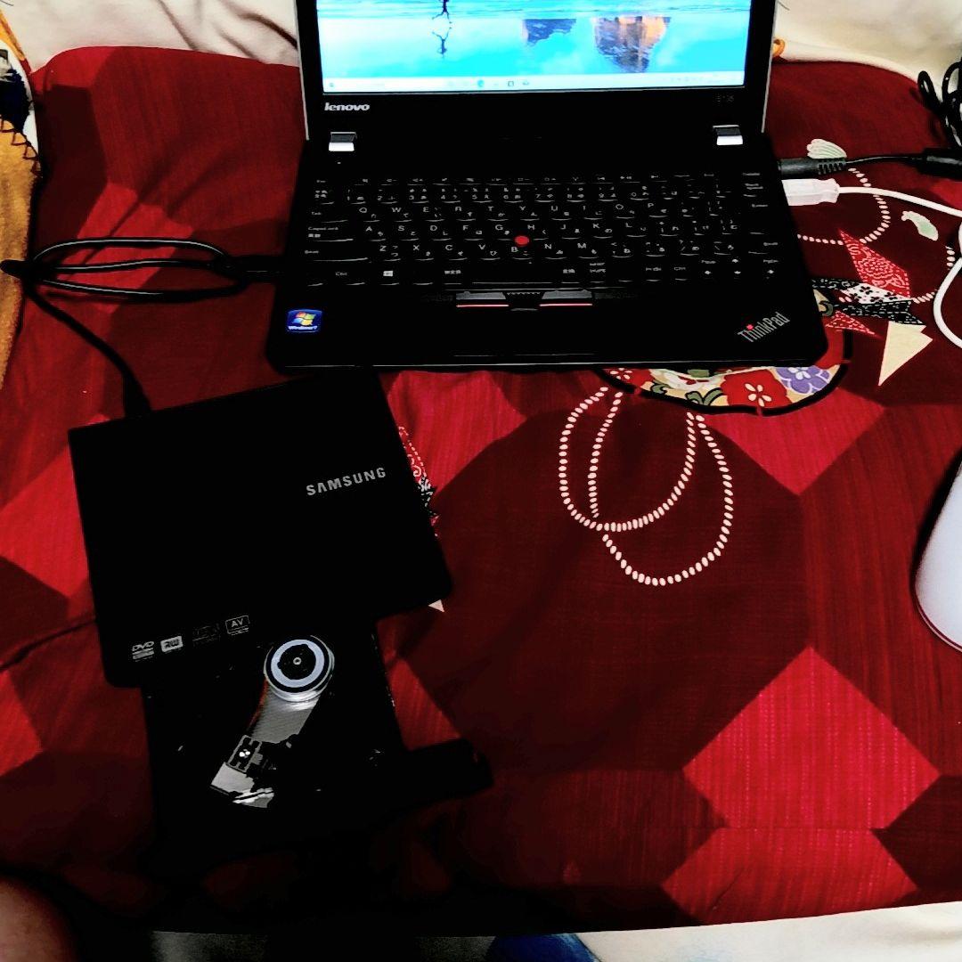 Lenovo ThinkPad Edge E135 + DVDドライバー