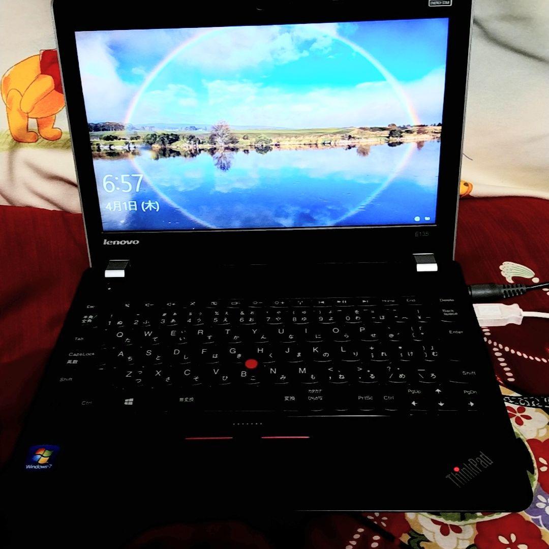 Lenovo ThinkPad Edge E135 + DVDドライバー