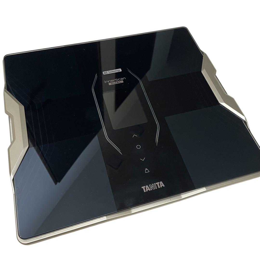 美品RD-917L(メタリックブラック) 体組成計インナースキャンデュアルタニタ