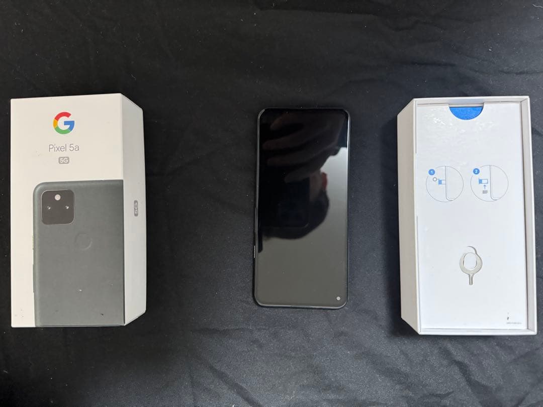 Google Pixel 5a 本体、箱付き