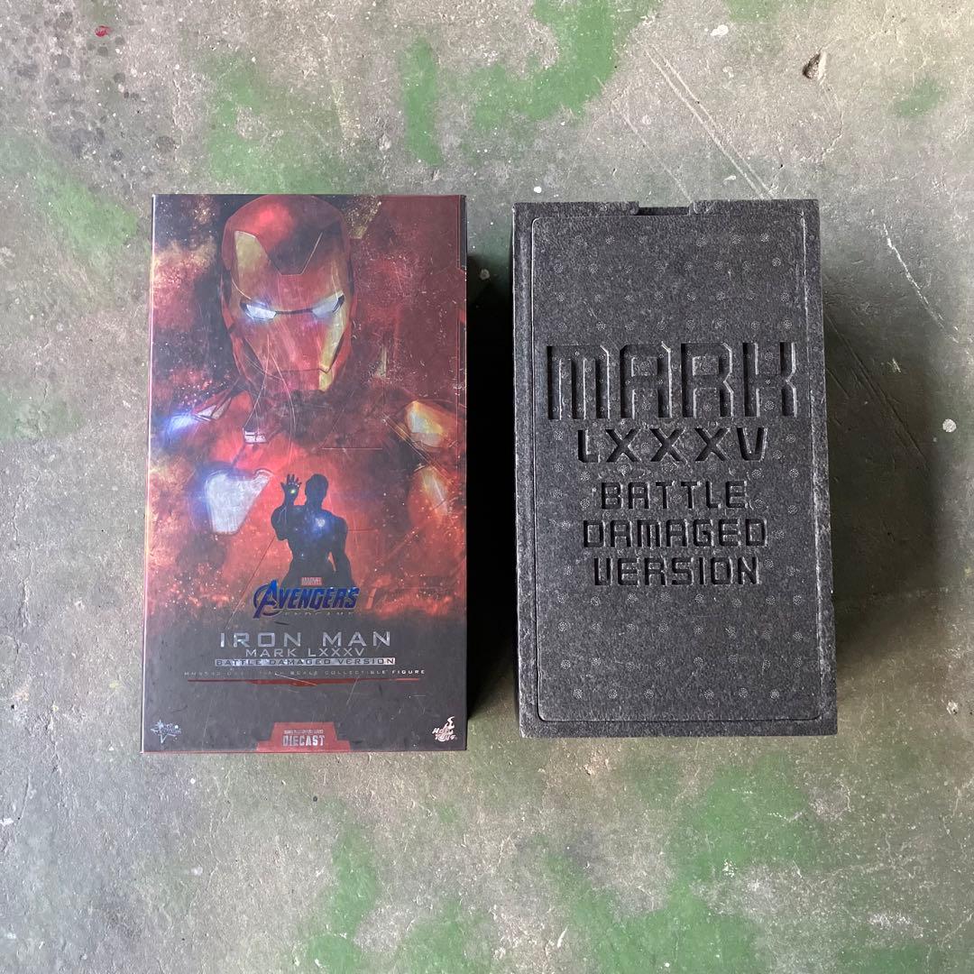 アイアンマン　マーク85 ホットトイズ　バトルダメージ版