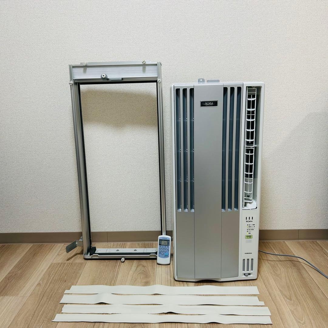 【極美品】コロナ CORONAウインドエアコン CW-A1621E9-S
