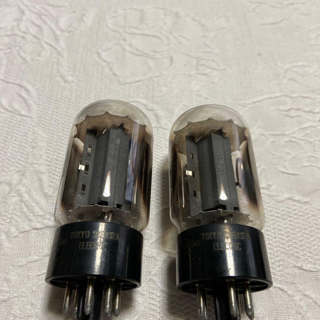 東芝　真空管 6L6GC 4本セットです