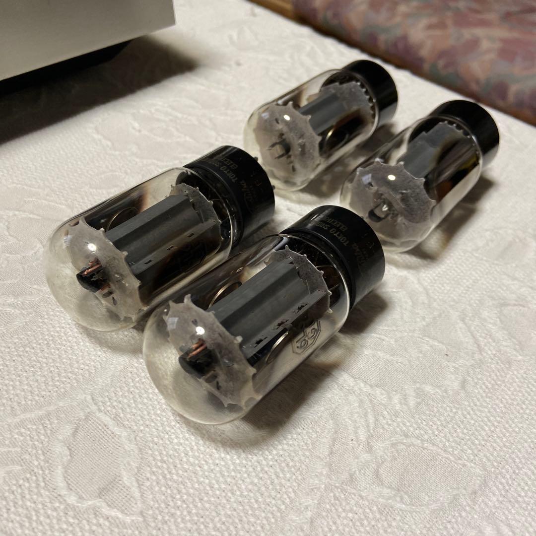 東芝　真空管 6L6GC 4本セットです