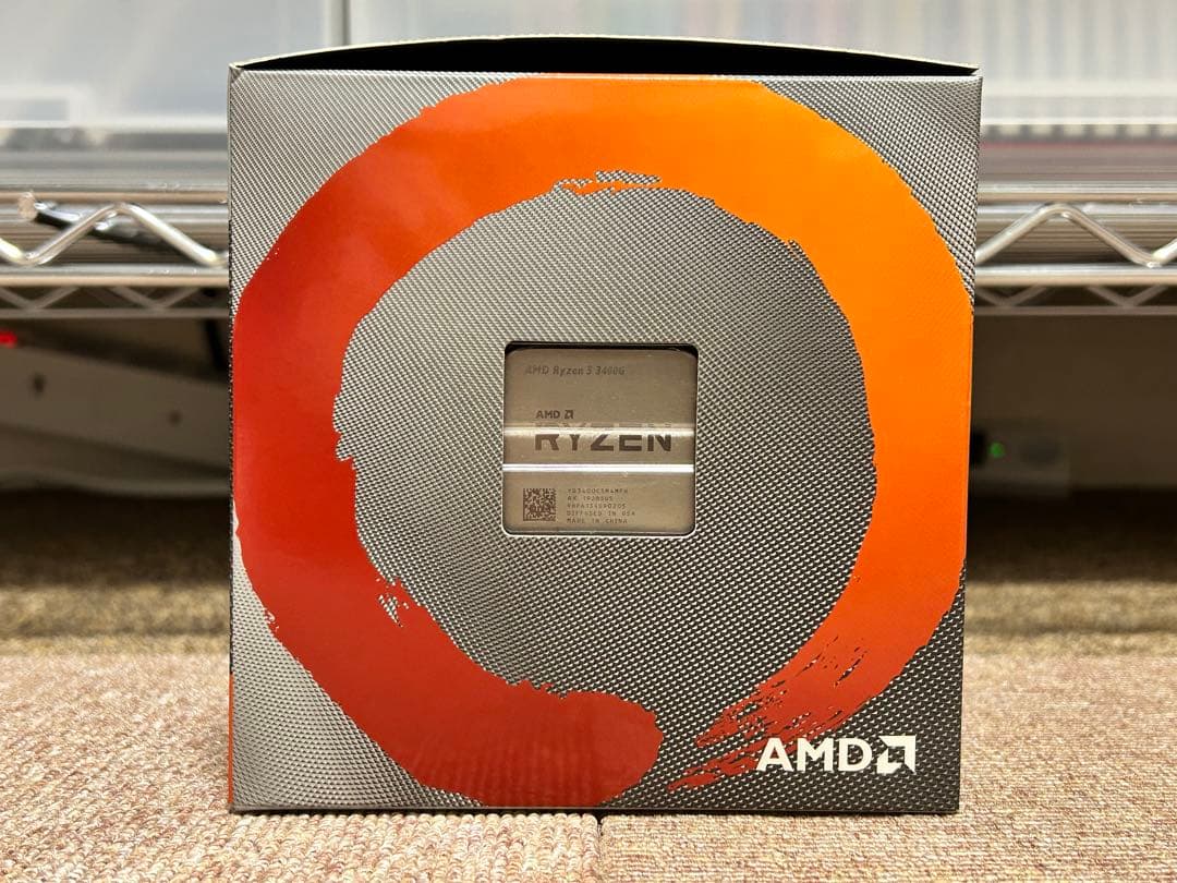【動作確認済】AMD Ryzen 5 3400G APU CPU ゲーミング