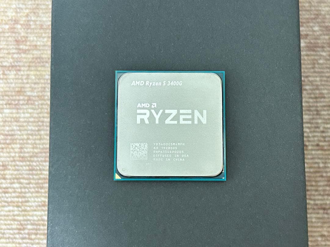 【動作確認済】AMD Ryzen 5 3400G APU CPU ゲーミング