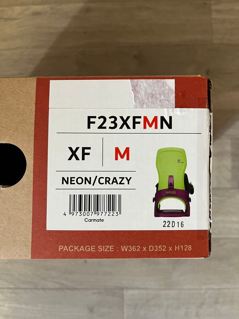 FLUX XF サイズM ビンディング