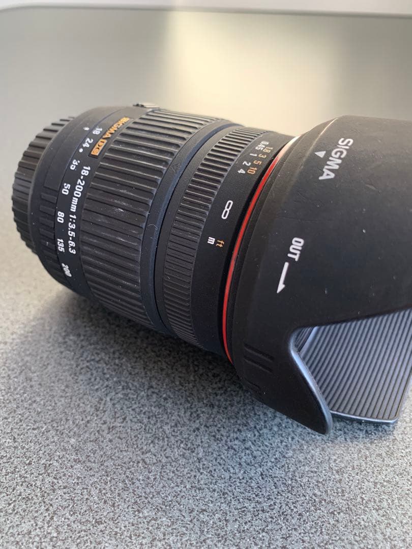 SIGMA DC 18-200mm f/3.5-6.3 キャノン用
