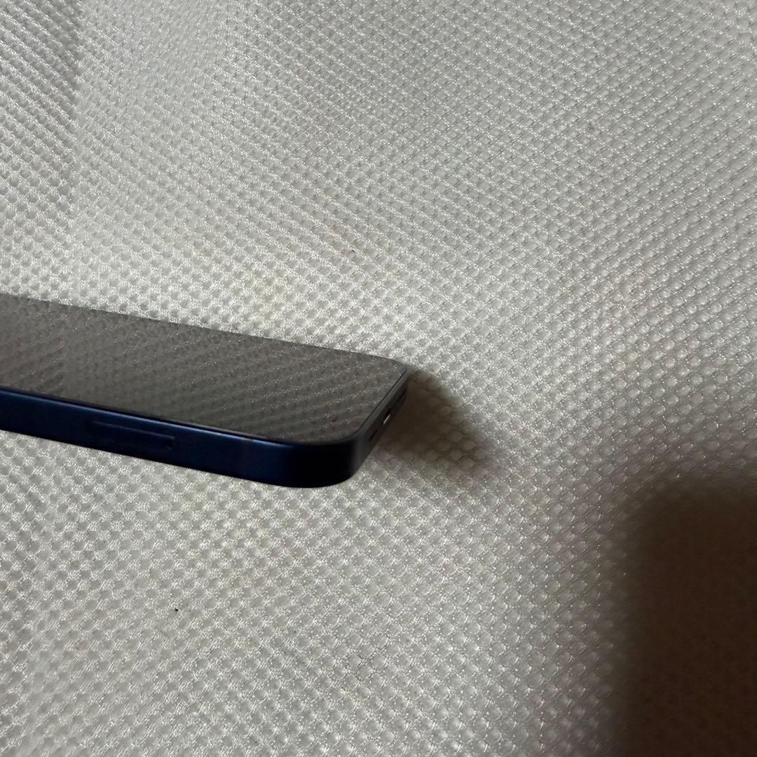 美品 SIMフリー iPhone12 256GB ブルー バッテリー100%