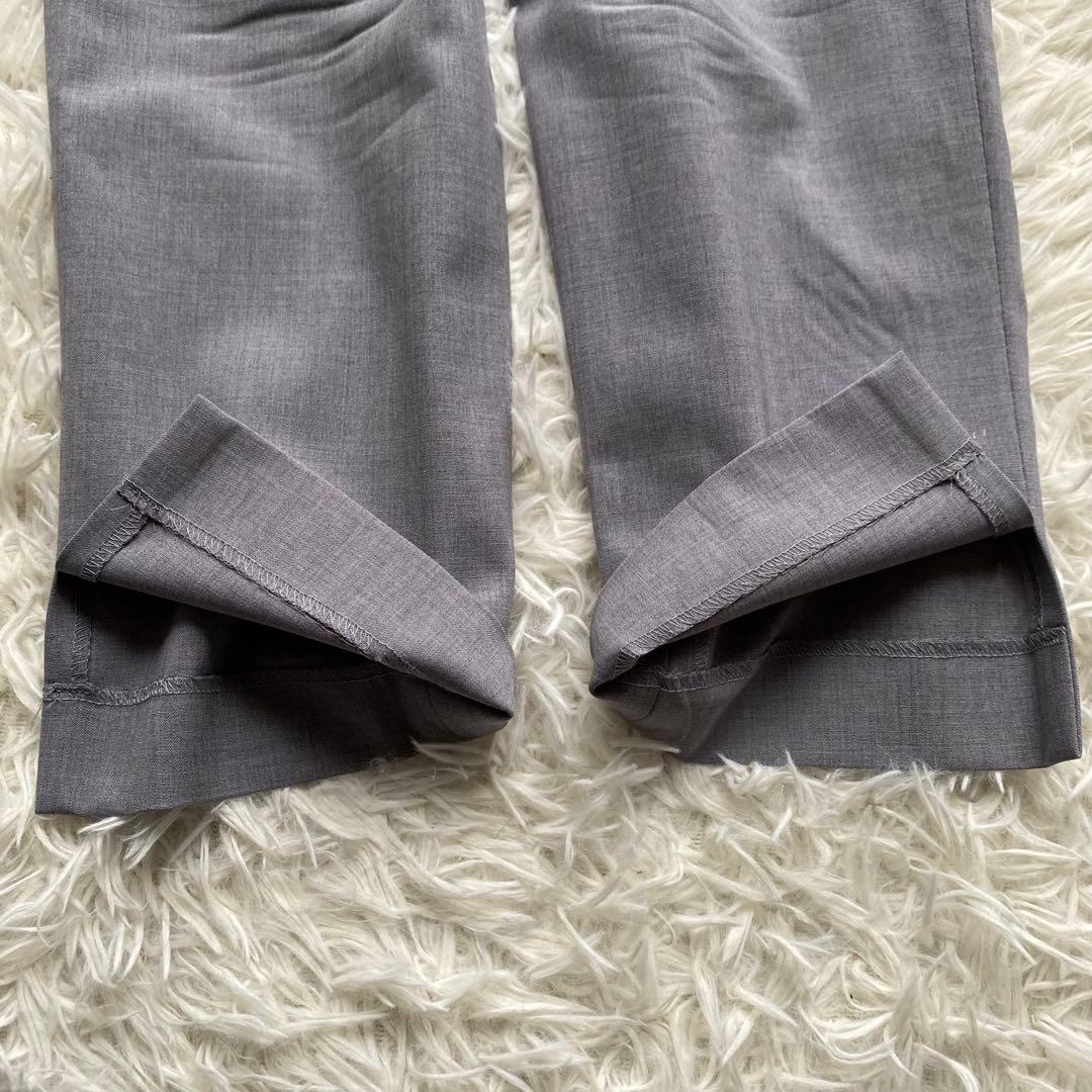 theory ノーカラージャケット パンツスーツ セットアップ グレー M