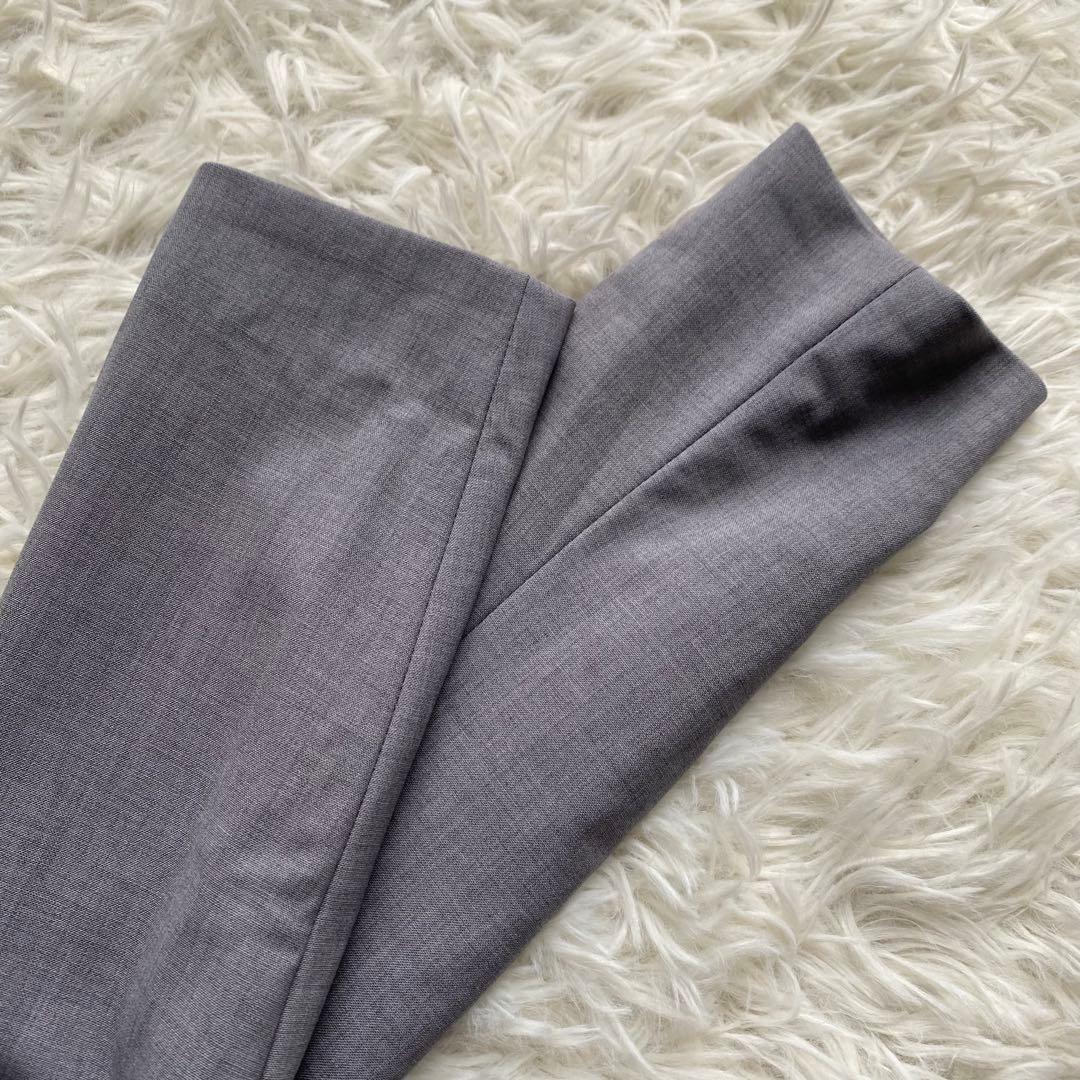 theory ノーカラージャケット パンツスーツ セットアップ グレー M