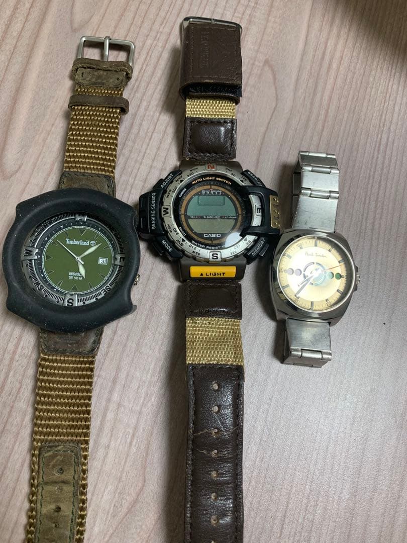 Timberland & CASIO 腕時計セット.