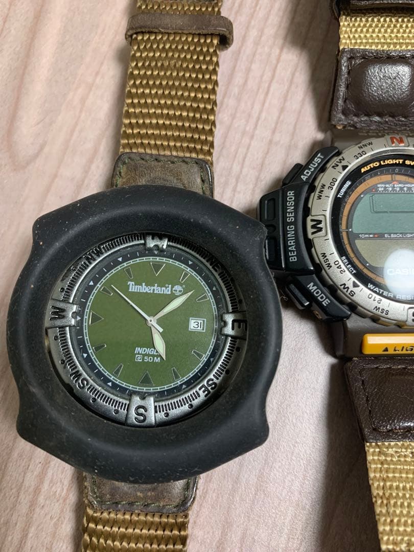 Timberland & CASIO 腕時計セット.