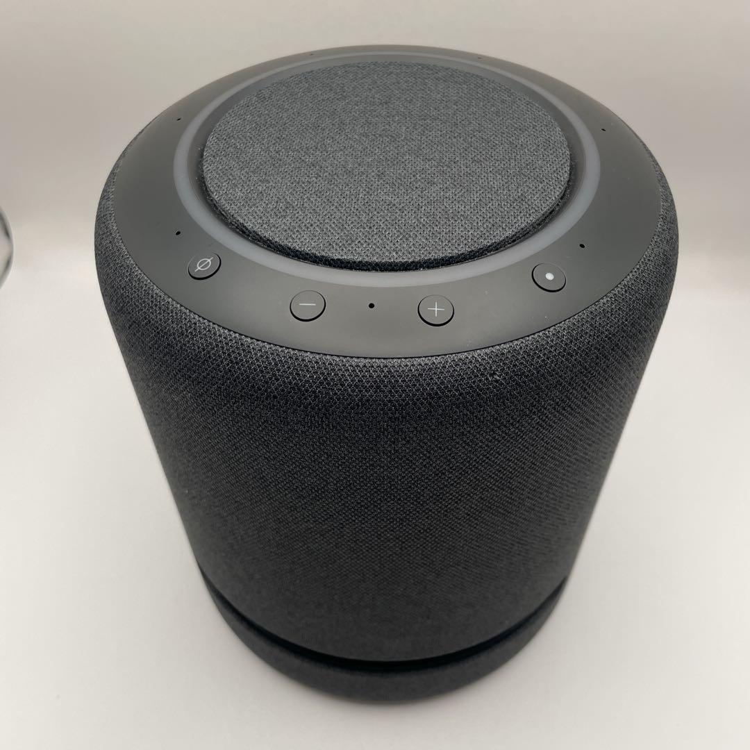 【美品・動作品】Amazon エコースタジオ スマートスピーカー ブラック