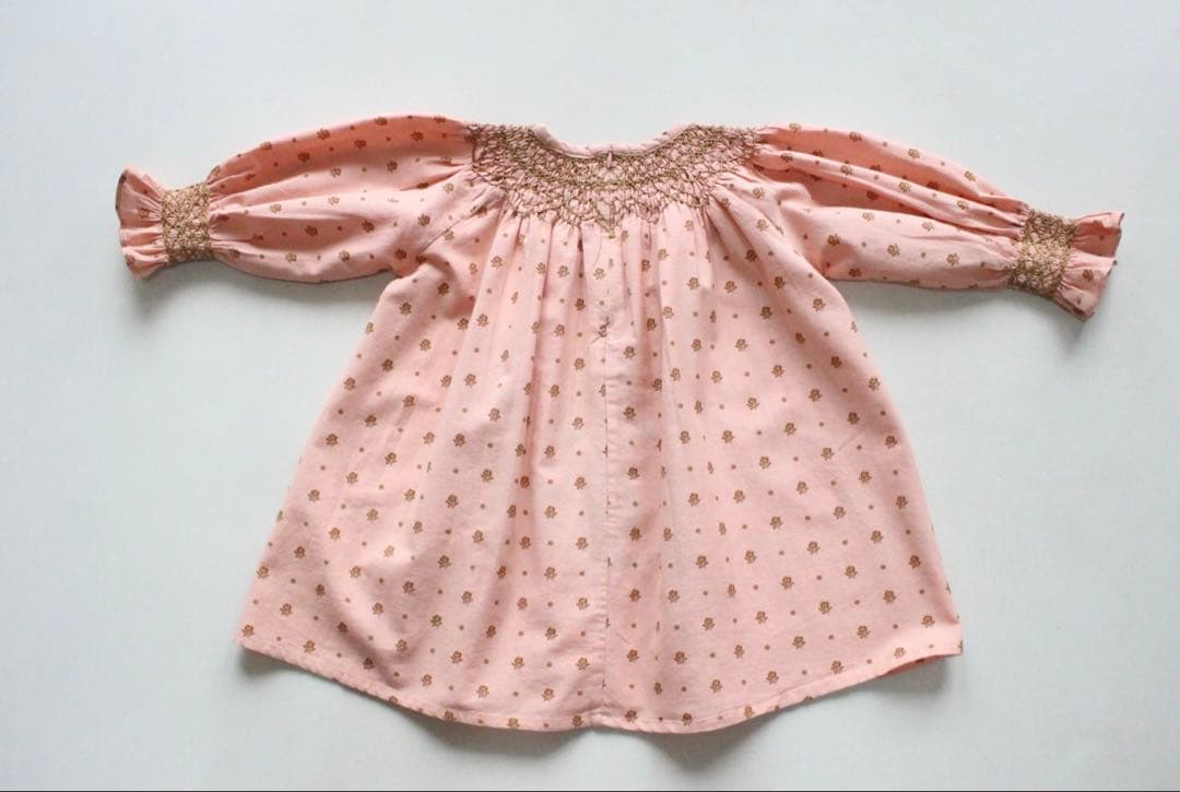 ワンピース apolina 3-5y MEADOW CALICO RIBBON