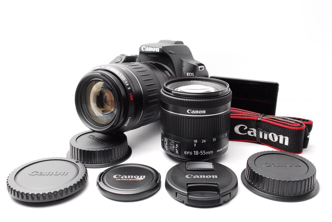 美品✨Canon Kiss X10 ダブルズームレンズキット ♥️ WiFi搭載
