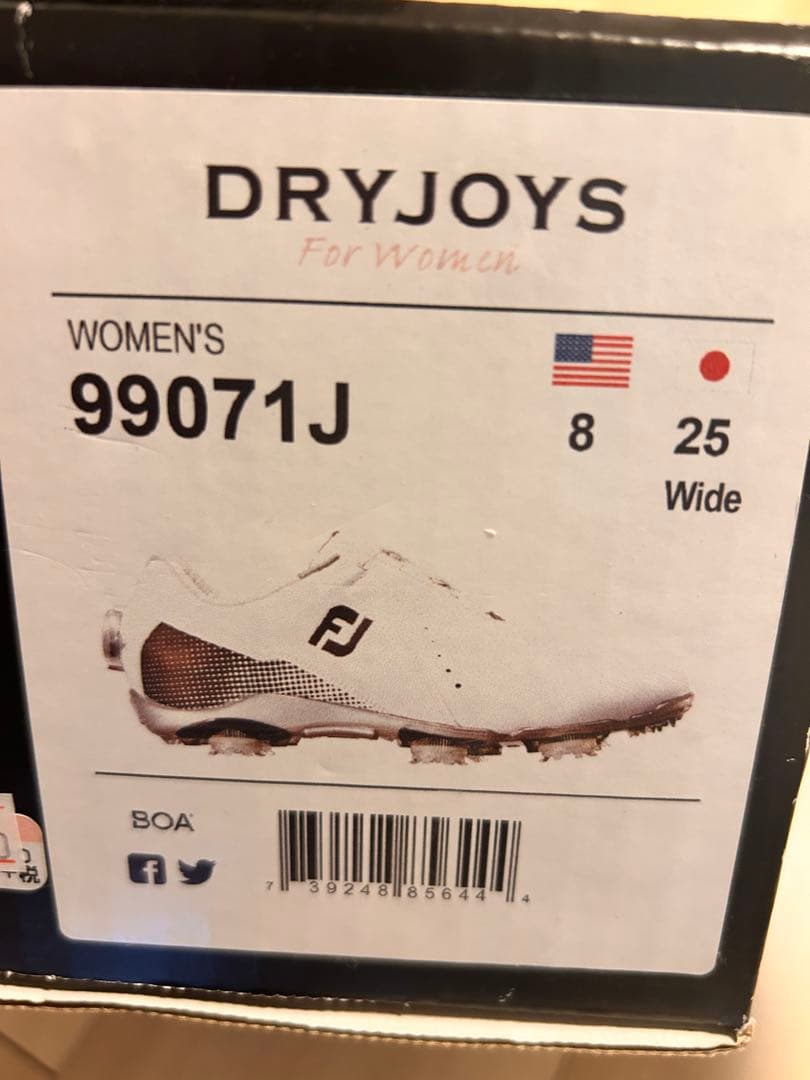 FootJoy DryJoys 99071J ゴルフシューズ 25 Wide