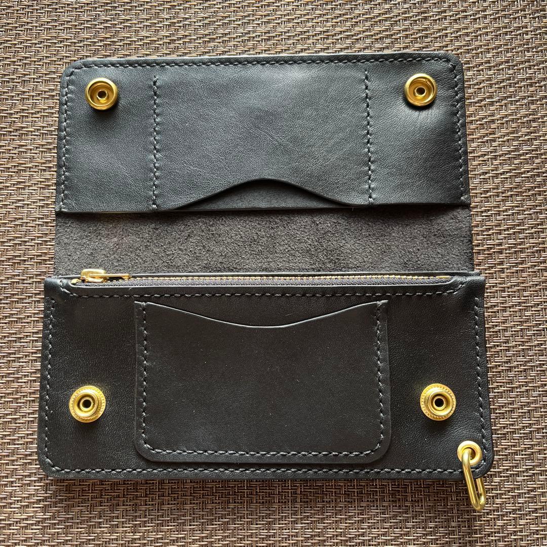 【週末限定価格】MARYAM ホースフロント ロングトラッカーウォレット芯通し