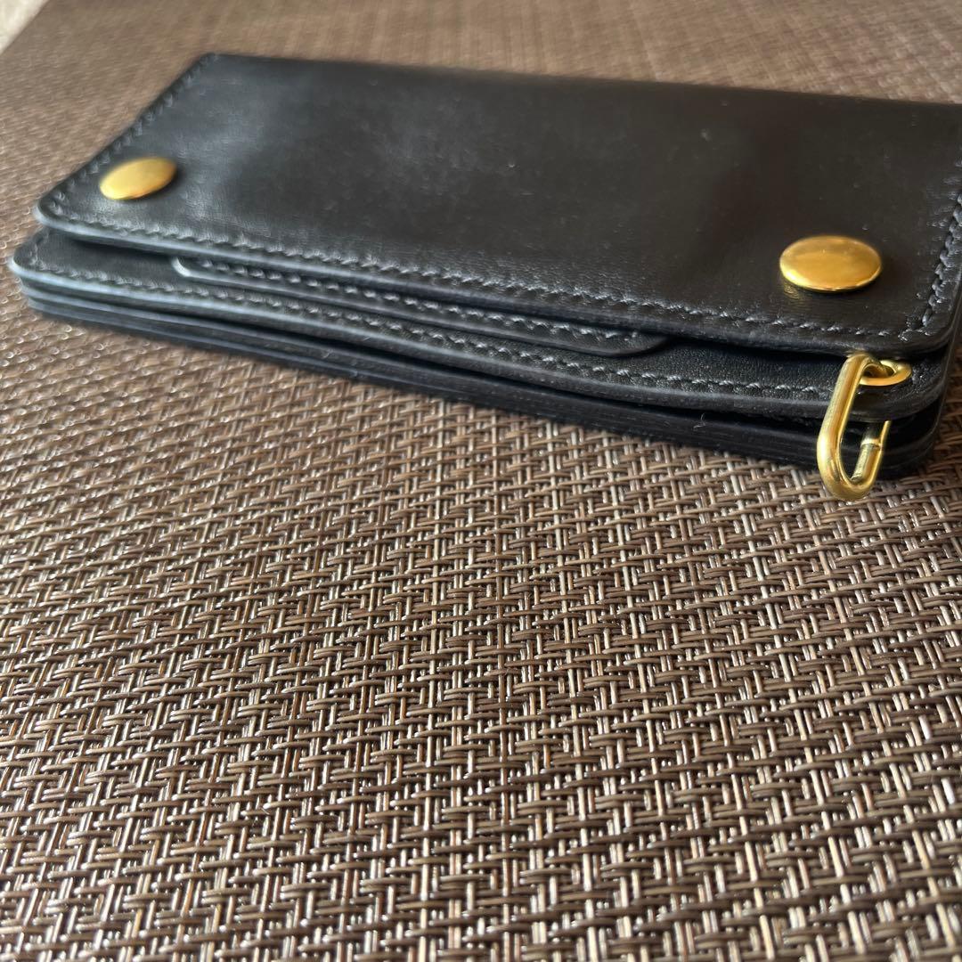 【週末限定価格】MARYAM ホースフロント ロングトラッカーウォレット芯通し