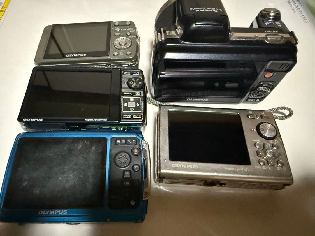 OLYMPUS デジタルカメラ 5個