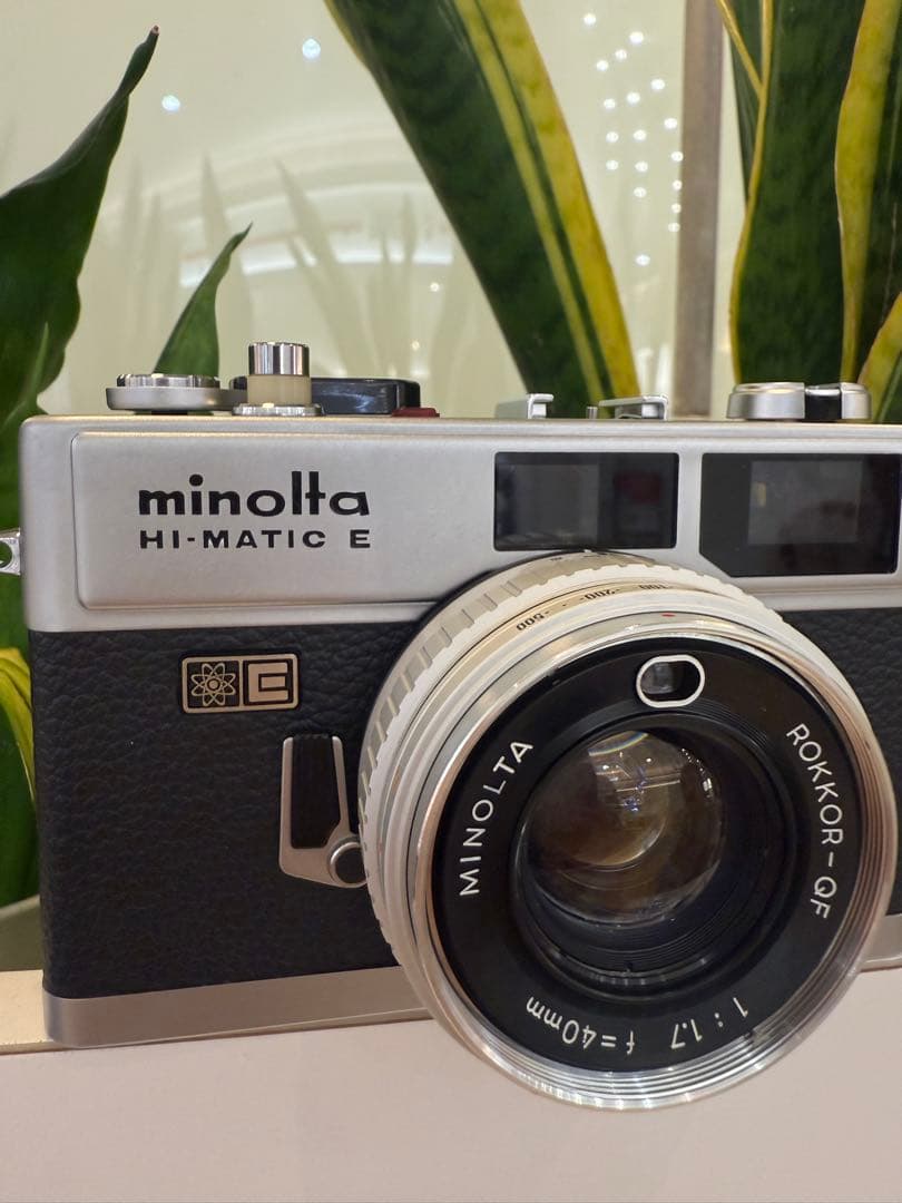 【美品・完動品】MINOLTA HI-MATIC E￼