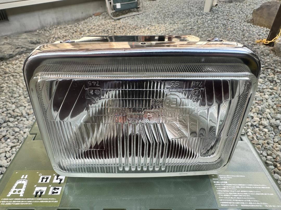 シビエ CIBIE 角型 ヘッドライト ケースセット