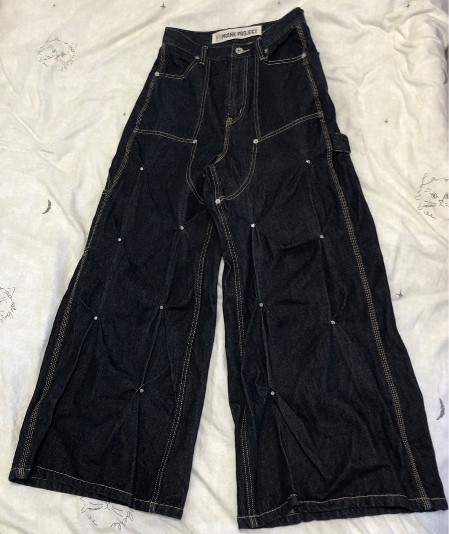 PRANK PROJECTスタッズデニムパンツ