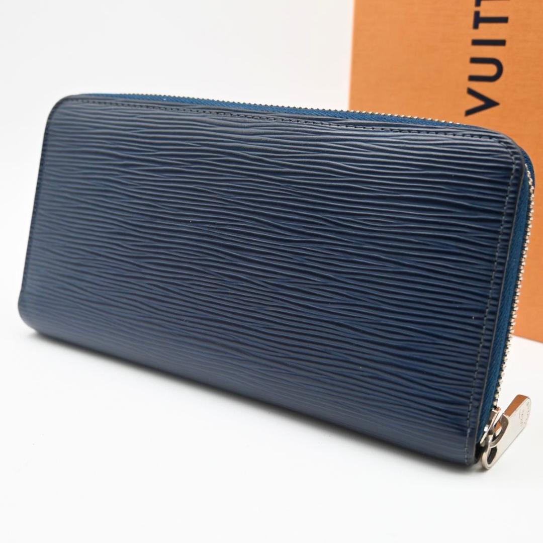 ルイヴィトン エピ ジッピーウォレット 長財布 アンディゴブルー ネイビー