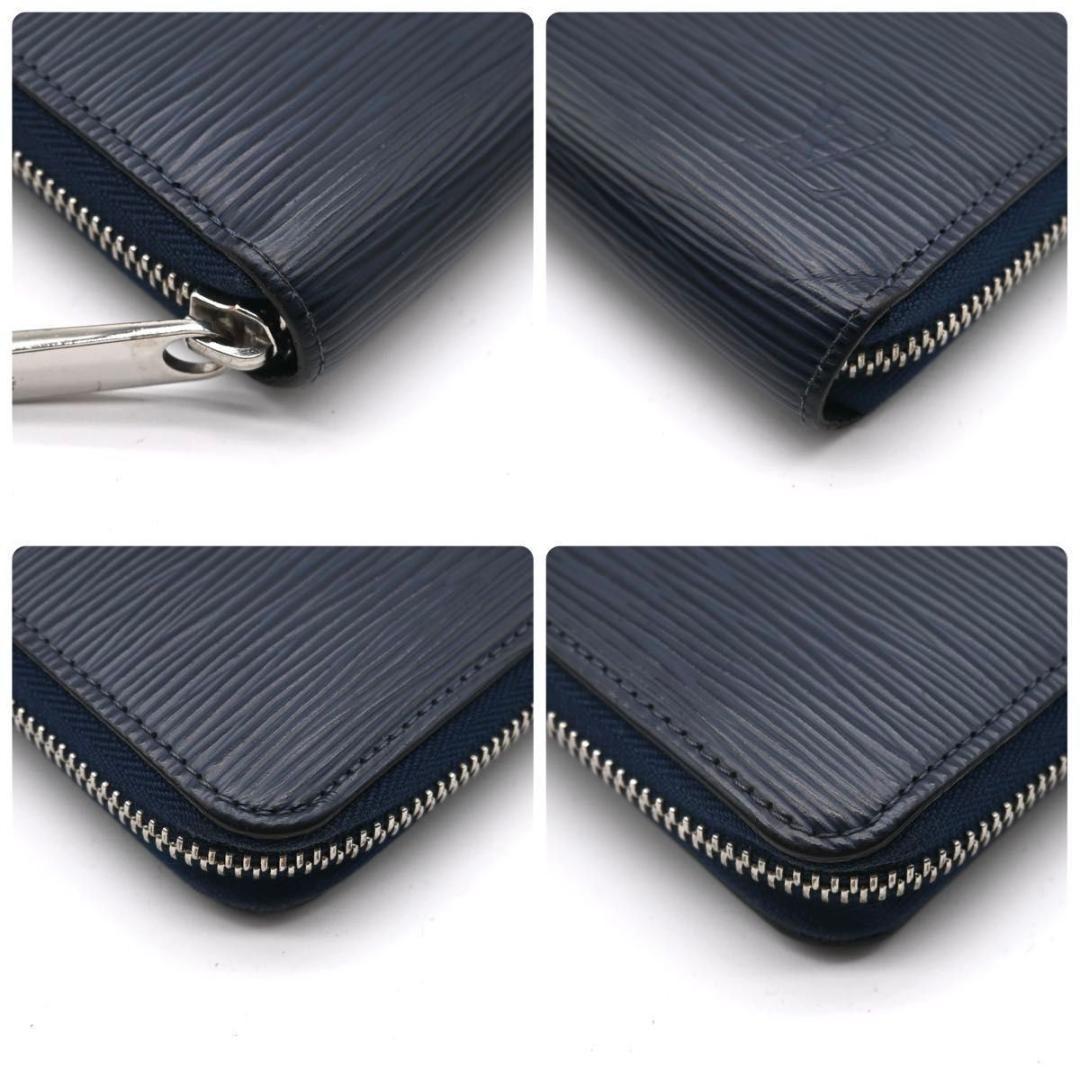 ルイヴィトン エピ ジッピーウォレット 長財布 アンディゴブルー ネイビー