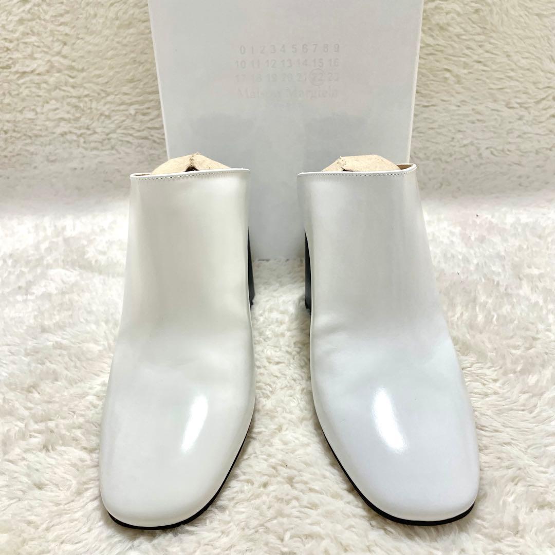 箱付き美品 メゾン マルジェラ レザー ミュール サボ サンダル シューズ